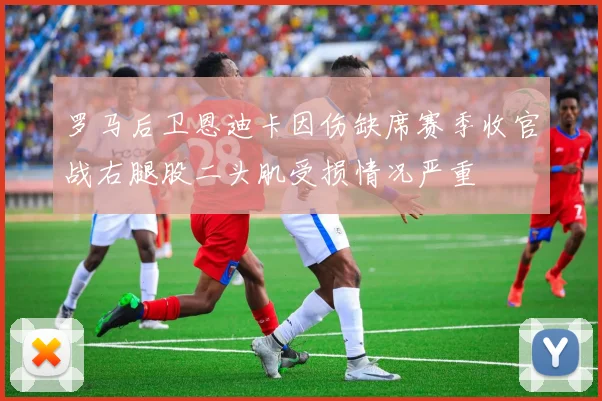 罗马后卫恩迪卡因伤缺席赛季收官战右腿股二头肌受损情况严重