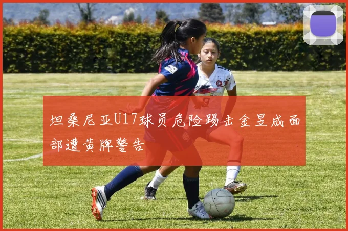 坦桑尼亚U17球员危险踢击金昱成面部遭黄牌警告